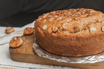 Pastel hecho en casa