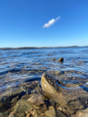 stones on the beach