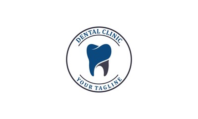 Dental health Clinic Concept Logo Template