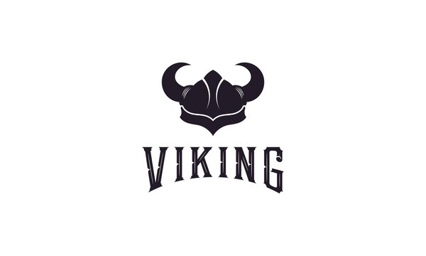 Viking Logo Design in white background