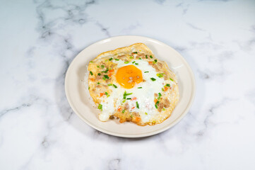 Fried Egg Omelette