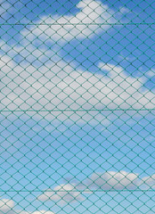 Fototapeta premium フェンス 空