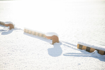 雪の日の気仙沼　東北　TOHOKU SNOW