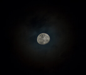 Obraz na płótnie Canvas Moon night
