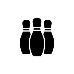 Bowling Icon Design Vector Template Illustration