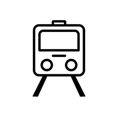 Train And Subway Icon Design Vector Template Illustration