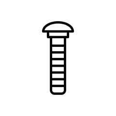 Screw Icon Design Vector Template Illustration