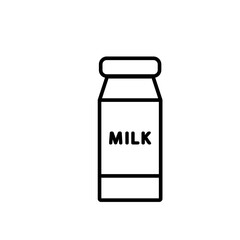 Milk Icon Design Vector Template Illustration