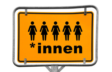 Gendersternchen Wegweiser