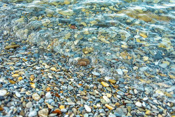 pebbles on the beach