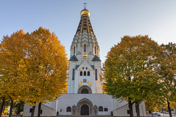 Russische Gedächtniskirche St. Alexi in Leipzig, Sachsen