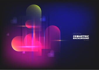Technology background color vector for web and design