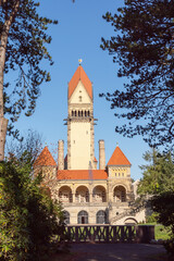 Kapellenanlage auf dem Südfriedhof in Leipzig, Sachsen