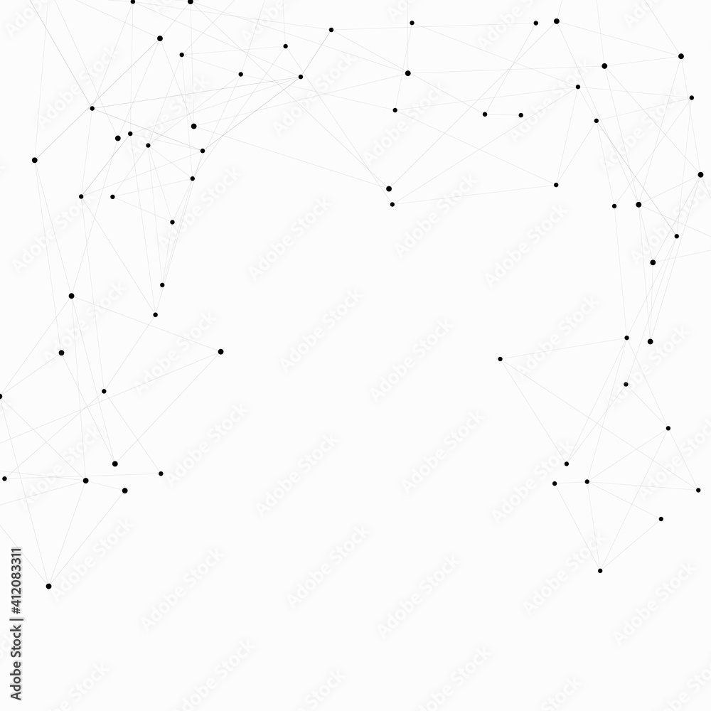 Poster pattern on light background. communication network. vector design template. future technology. digit