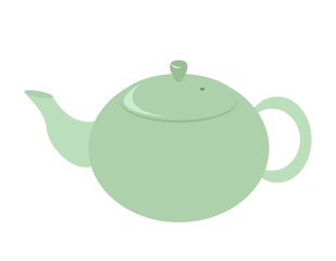 ティーポットのベクターイラスト　