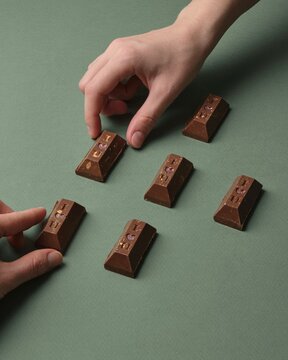 Chocolate candy sweets I love you 