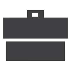 Briefcase vector icon