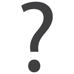 Question vector icon