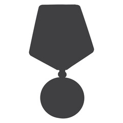 Medal vector icon