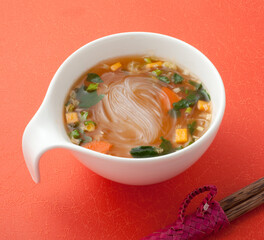 はるさめスープ　チゲ風