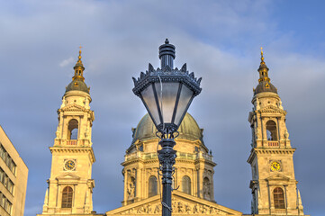 Fototapeta na wymiar Saint Stephen Basilica, Budapest