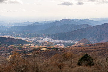 霧降高原 キスゲ平園地からの眺望　栃木県日光市