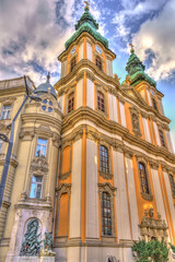 Fototapeta na wymiar Budapest Landmarks, HDR Image