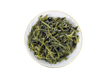 Seaweed - food product from brown seaweed of kelp.