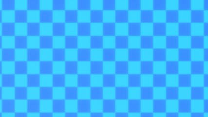 3d render blurred chess pattern blue