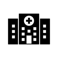 Hospital Icon Design Vector Illustration Template