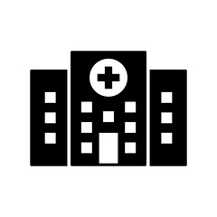 Hospital Icon Design Vector Illustration Template