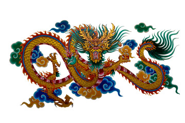 Dragon Painting about the religious beliefs of the Chinese shrine.