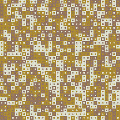 Fototapeta premium Abstract Geometric Pattern generative computational art illustration