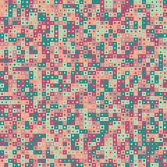 Fototapeta premium Abstract Geometric Pattern generative computational art illustration