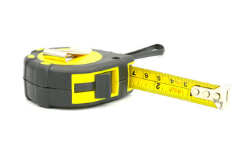 tape measure isolated on white