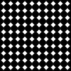 Rhombuses. Vector pattern. White rhombuses.