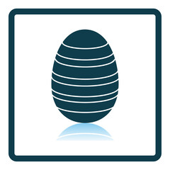 Easter Egg With Ornate Icon