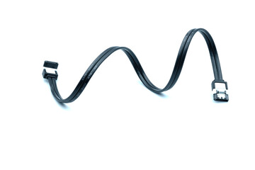 usb cable isolated on white