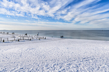 Winterliches Norrdeich