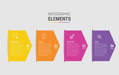 business vector infographics design