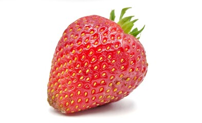 strawberry isolated on white