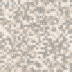 Fototapeta premium Abstract Geometric Pattern generative computational art illustration