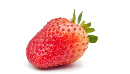 strawberry isolated on white