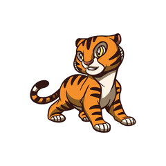 Tiger Cute | Animal Illustrations | World Wildlife Day