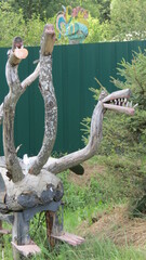 Serpent Gorynych in the heartland of Russia - obrazy, fototapety, plakaty