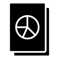 Pie chart icon, data analytics vector