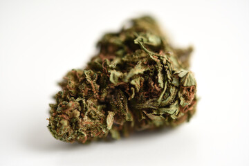 dried cannabis bud - 412137139