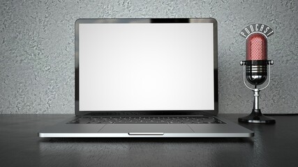 Notebook Mic Podcast