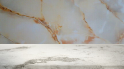 top marble white with big marble wallbackground