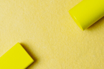 abstract colors. yellow colored shapes on a yellow background.